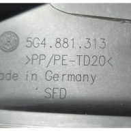 plastic seat front side left Volkswagen Caddy 5G4881313