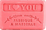 Jemné Marseille mydlo Milujem ťa LOVE 125 g