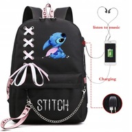 ŠKOLSKÝ BATOH A4 USB VEĽKÝ STICH LILO VZORY