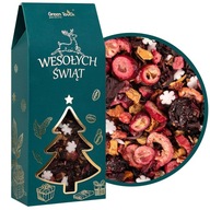 Karácsonyi gyümölcstea TÉLIKERT ajándékdobozban gyümölcs 70g