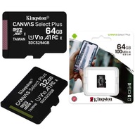 Pamäťová karta SD Kingston SDCS2/64GBSP 64 GB