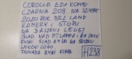 Toyota Corolla E21 Kombi trunk door boot 209 (H238)