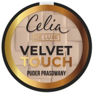 Celia De Luxe Velvet Touch puder prasowany 104 Sunny Beige 9g P1