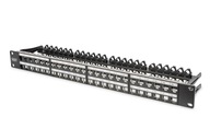 Digitus Panel krosowy (patch panel) high density 19" 48x keystone, ekranowa