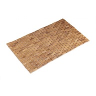 Mata bambusowa łazienkowa/dywanik pod prysznic do sauny 80x50 cm