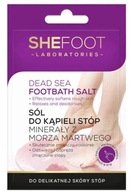 SheFoot Soľ z Mŕtveho mora do kúpeľa na nohy 55g
