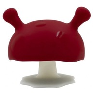 Gryzak ortodontyczny Mombella silikon Mushroom Red