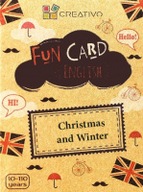 Fun Card English Christmas Winter GRA KARCIANA Karty Dziecięce do NAUKI Gra
