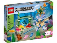 LEGO MINECRAFT 21180 WALKA ZE STRAŻNIKAMI, KLOCKI