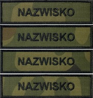 Nazwisko WOJSKO wz2010 us-22 imiennik na mundur x4