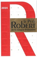 PETIT ROBERT DE LA LANGUE FRANCAISE 2024...
