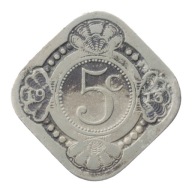 [M17038] Hollandia 5 cent 1913