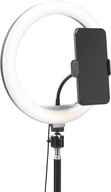 LAMPA Z UCHWYTEM NA SMARTFON lampa pierścieniowa, ring selfie kamera tik