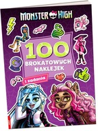 Mattel Monster High 100 brokatowych naklejek NB-1501