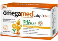 OMEGAMED Baby DHA +Witamina D 0+ 60 kapsułek twist-off