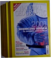 National Geographic Polska nr 1-12 z 2001 roku
