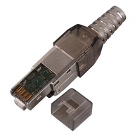 Złącze zagniatane końcówki kabla Ethernet Cat 8
