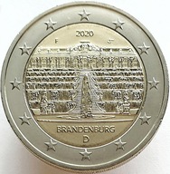 2 euro 2020 Brandenbursko (F) - Mincovňa (UNC) príležitostné