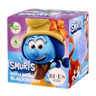 Bi-es Kids Musująca Kula do kąpieli The Smurfs - zapach jeżynowy 165g