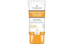 FLOS WHITE Krem zapobiegający przebarw.spf 50