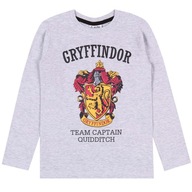 Sivá blúzka GRYFFINDOR Harry Potter 158 cm
