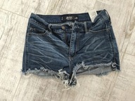 HOLLISTER wysoki stan szorty SPODENKI jeans 34 xs