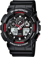 Casio zegarek męski GA-100-1A4ER G-SHOCK wodoszczelny odporny sportowy