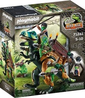 PLAYMOBIL Dino Rise 71261 T-Rex Dinozaur ze strzelającą armatką 71261