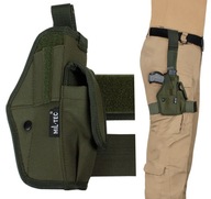 Kabura udowa na pistolet M9 USP P99 SIG broń prawostronna Mil-Tec Olive