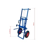 Pásový vozík na prepravu úľov – 1,0 m