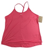 Nike Dri-Fit, damska sportowa luźna koszulka na ramiączkach, r.XL