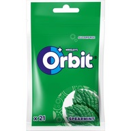 ORBIT Guma Draże SPEARMINT ŁAGODNA MIĘTA 22 torebki