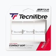 Vrchný obal Tecnifibre Contact Soft 0,6 mm. white