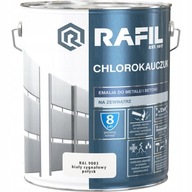 Rafil Chlorokauczuk 10L Biały RAL9003 Emalia