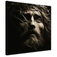 Obrazy 40x40 Jezus w koronie cierniowej