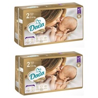 Pampersy Dada 2 Pieluszki Dada Pieluchy ExtraCare 3-6 kg 2x44 sztuki