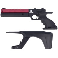 Pistolet wiatrówka PCP Reximex RP RED 4,5mm + ŚRUTY+TARCZE