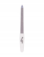 Pilník pilník na nechty Soligen jednoduchý kovový zafírový dĺžka 17,5 cm