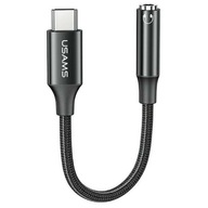 USAMS AU16 Adapter USB-C - jack 3.5m biały SJ599YPTC01 (US-SJ599)