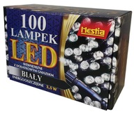 HESTIA LAMPKI LED WEWNĘTRZNE 100 SZT Z DODATKOWYM GNIAZDEM ZIMNY BIAŁY 3,5W