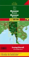 Birma / Myanmar Mapa Freytag & Berndt