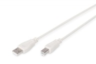 Kabel drukarkowy USB DIGITUS 2.0 A/M - USB B /M,