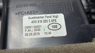 grid air conditioning devices 4M0819203C AUDI Q7 II 4M