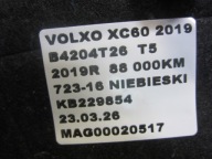 VOLVO XC60 II XC 60 right boot upholstery passenger compartment sump upholstery 31498359