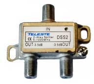 Rozgałęźnik 2-drożny Teleste DSS2 Splitter 2 Way -3,5dB TELESTE 5-1000 Mhz