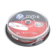 HP DVD-R 4,7 GB 16X CAKE*10 13058