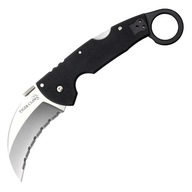 Nóż składany Cold Steel Tiger Claw Serrated Karambit S35VN z klipsem