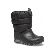 Detská zimná obuv Crocs NEO 207684-BLACK 32-33