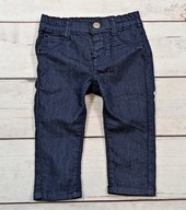 Benetton świetne spodenki jeans 3-6m/68cm idealne