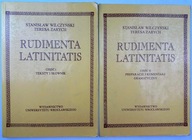 Zestaw 2 książek Rudimenta Latinitatis cz. I i II S. Wilczyński T. Zarych